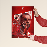 Mohamed Salah – Liverpool Legend Poster